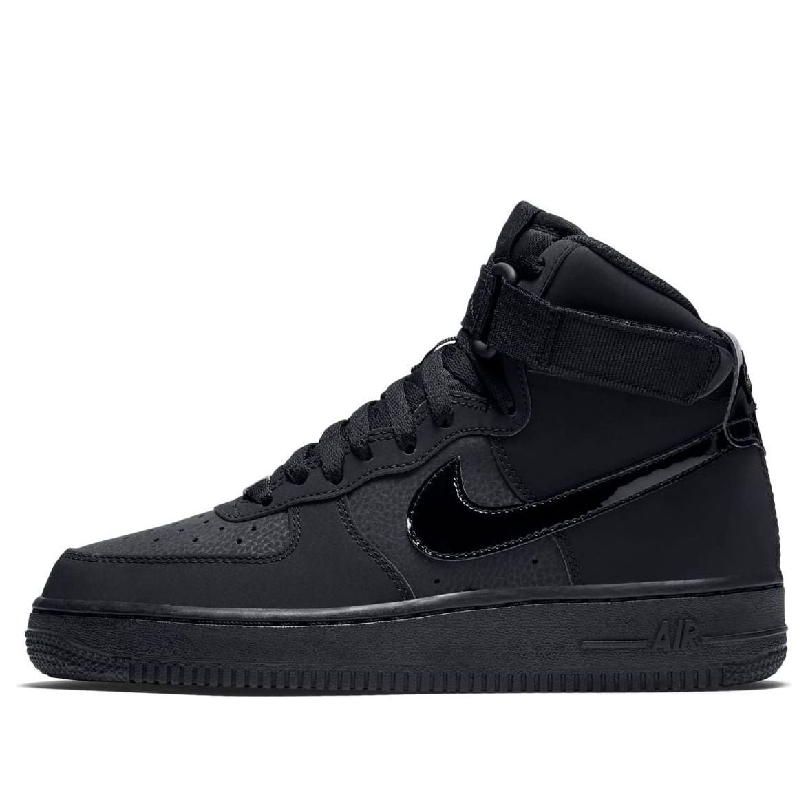 (GS) Nike Air Force 1 High 'Black' 653998-001