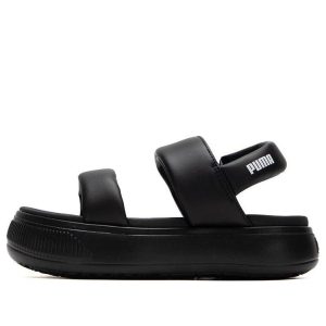 (WMNS) PUMA Mayu Puffy Slides 'Black' 399451-02