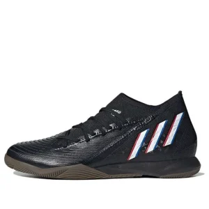 adidas Predator Edge.3 IN 'Black White' GX0020