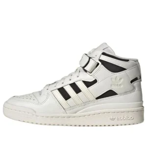 (WMNS)adidas Original Forum Mid 'Off White Cream White Black' H06453