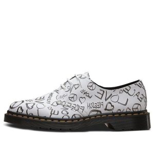 (WMNS) Dr. Martens 1461 'White Black' 24434101