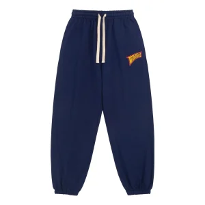 Mitchell & Ness x NBA Golden State Warriors Sweatpants 'Navy' MNJYFWSP23091002
