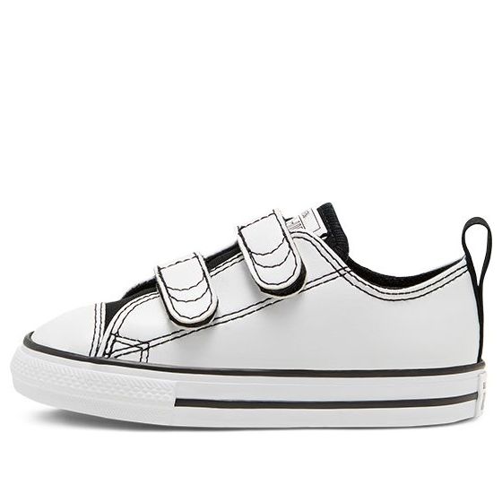 (TD) Converse Chuck Taylor All Star 2v Little 'White Black' 768783C