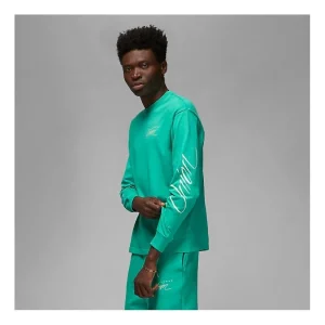 Air Jordan Long-Sleeve Tee x Union 'Kinetic Green' DV7342-370