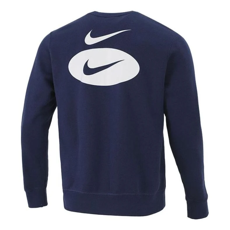 Nike League As Sportswear Sl Bb Crew 'Navy White' DM5461-410
