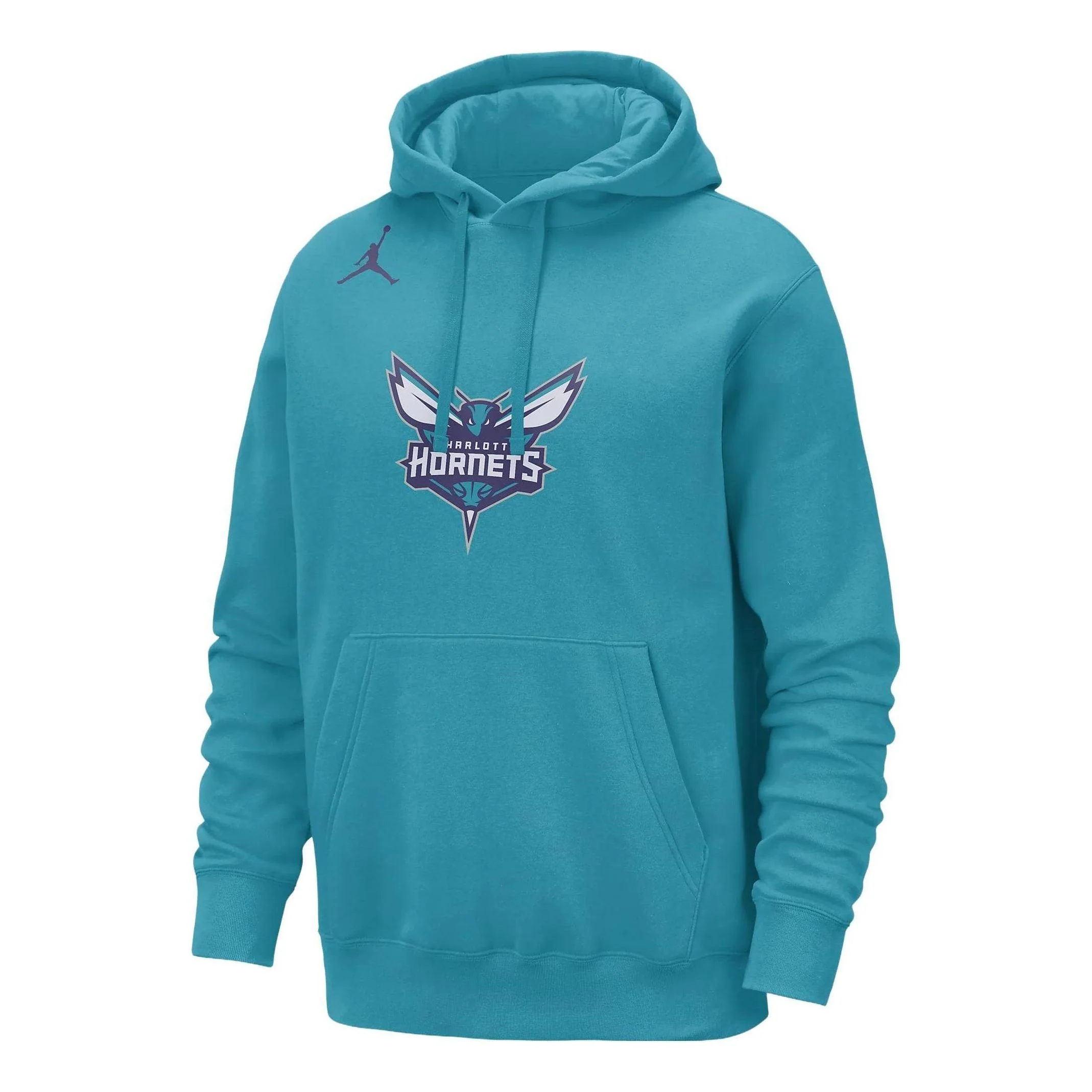 Air Jordan x NBA Charlotte Hornets Pullover Hoodie 'Teal' FB4757-415