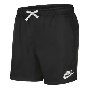 Nike Sportswear Woven Casual Breathable Shorts Black AT5289-010