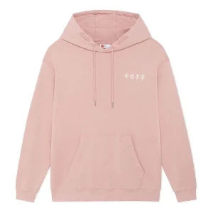 Li-Ning Small Logo Hoodie 'Pink' AWDSC97-1