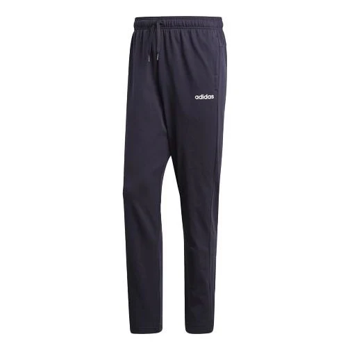adidas E Pln T Contrasting Colors Logo Sports Pants Blue DU0377
