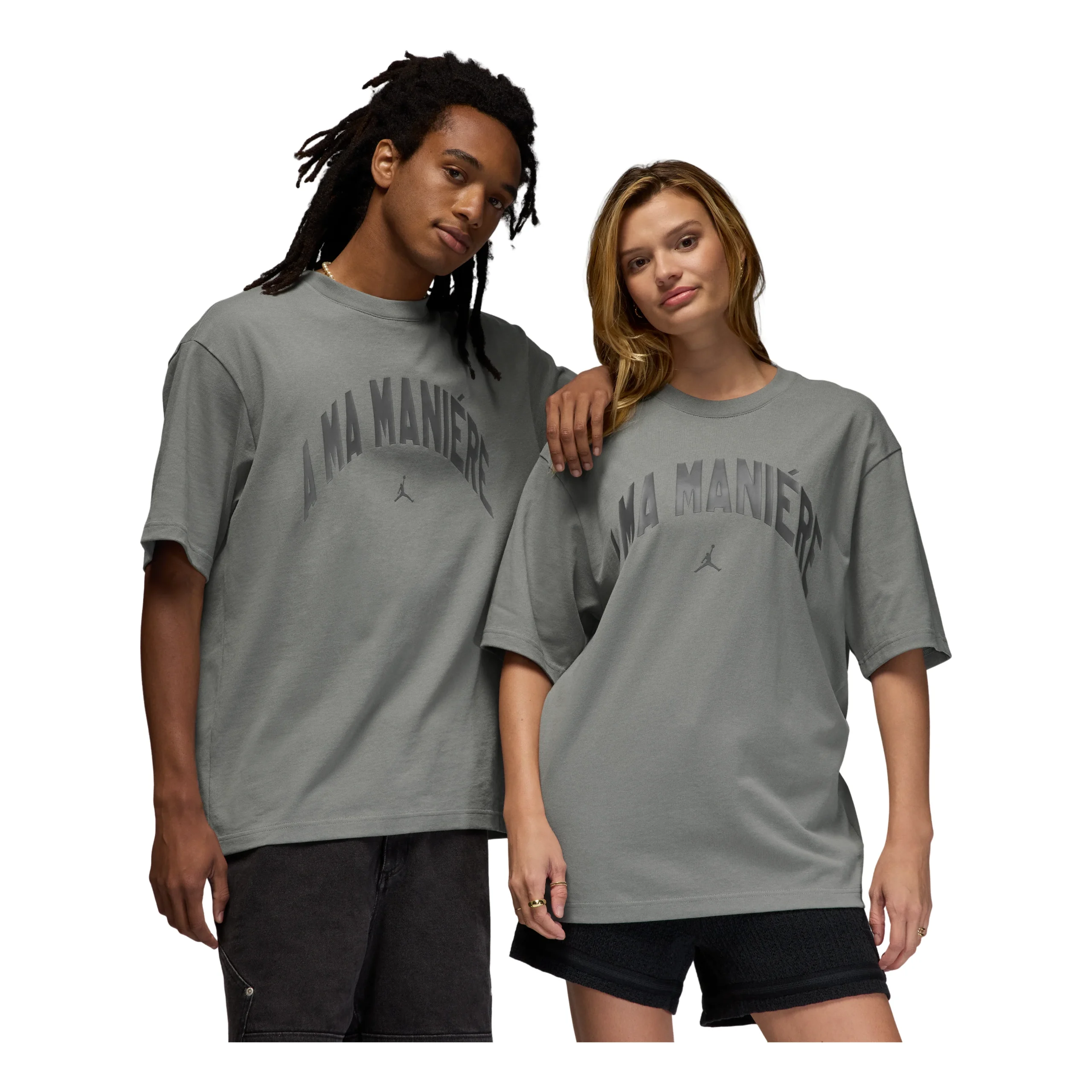 Air Jordan x A Ma Maniere T-Shirt 'Flat Pewter' HF0538-029