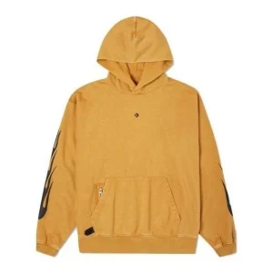 Converse Court-Ready Cloud Washed Graphic Hoodie Asia Sizing 'Wheat' 10021990-A03