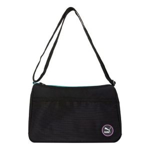 (WMNS) PUMA Prime Street Shoulder Bag 'Black White' 078755-01