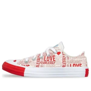 (WMNS) Converse x Love Fearlessly Chuck Taylor All Star Low 'Red' 567311C