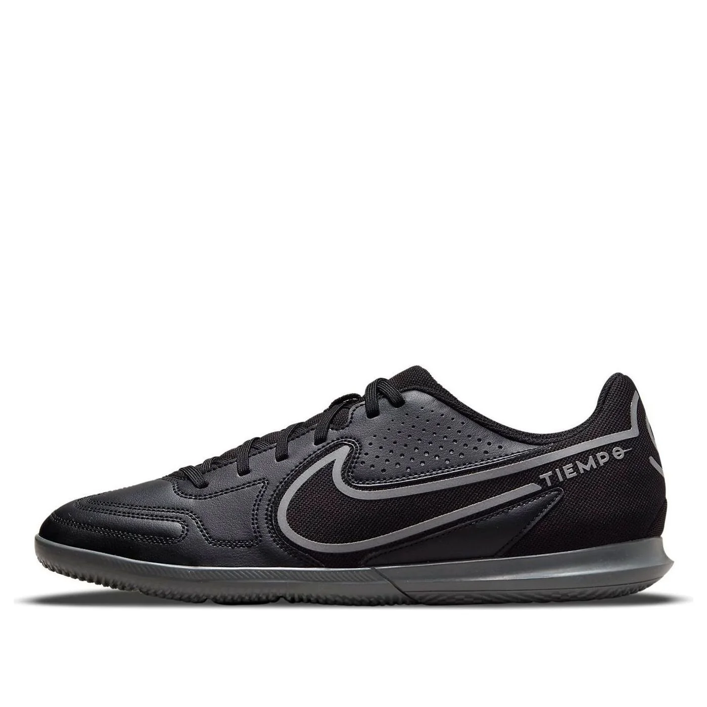 Nike Tiempo Legend 9 Club IC 'Black Metallic Bomber Grey' DA1189-004