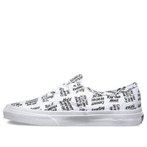 Vans Baron Von Fancy x Authentic 'White Black' VN0003B9I9Y