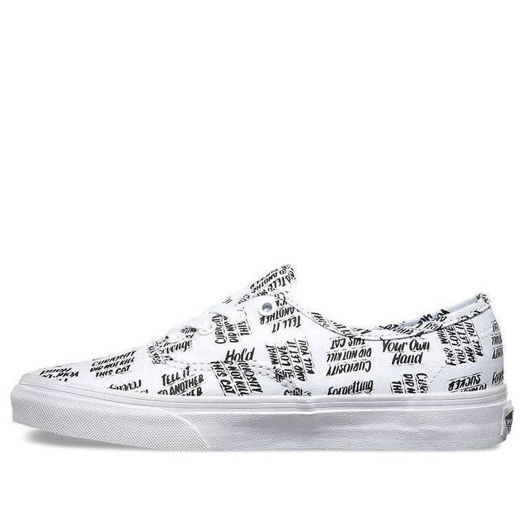 Vans Baron Von Fancy x Authentic 'White Black' VN0003B9I9Y