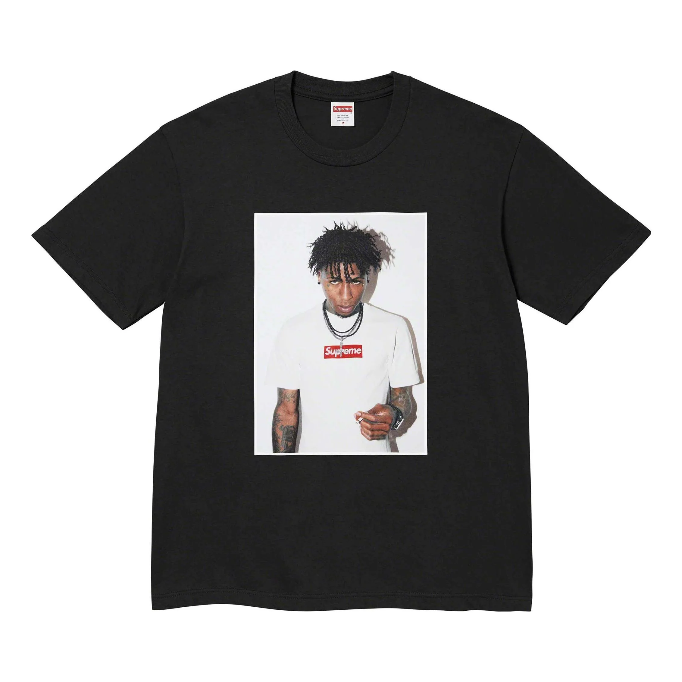 Supreme NBA Youngboy T-Shirt 'Black White' SUP-FW23-002