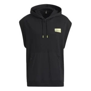 Men's adidas neo Pk Ss Ut Hdy Sleeveless Sports Black HA2912