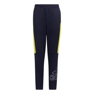 (GS) adidas Colorblock BOS Warm-Up Pants Asia Sizing 'Black' HM9594