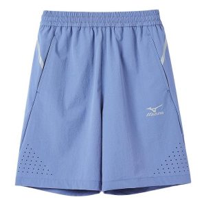 (GS) Mizuno Logo Sportwear Shorts 'Blue' 32CF3402