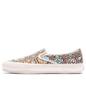 Vans KITH x Classic Slip-On 'Brown Moroccan Pattern' VN0A45JK2CN