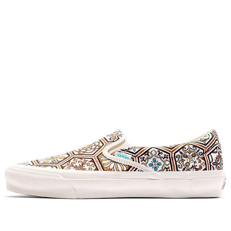 Vans KITH x Classic Slip-On 'Brown Moroccan Pattern' VN0A45JK2CN