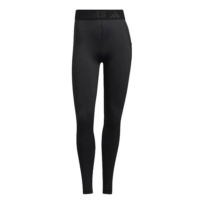 (WMNS) adidas Techfit Long Reflective Tights Asia Sizing 'Black' H11222