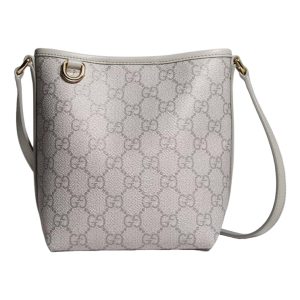 (WMNS) Gucci GG Emblem Nano Bucket Bag 'Grey' 847090-FAEUD-1425