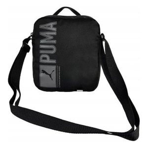 PUMA Pioneer Shoulder Bag 'Black Grey' 073472-01