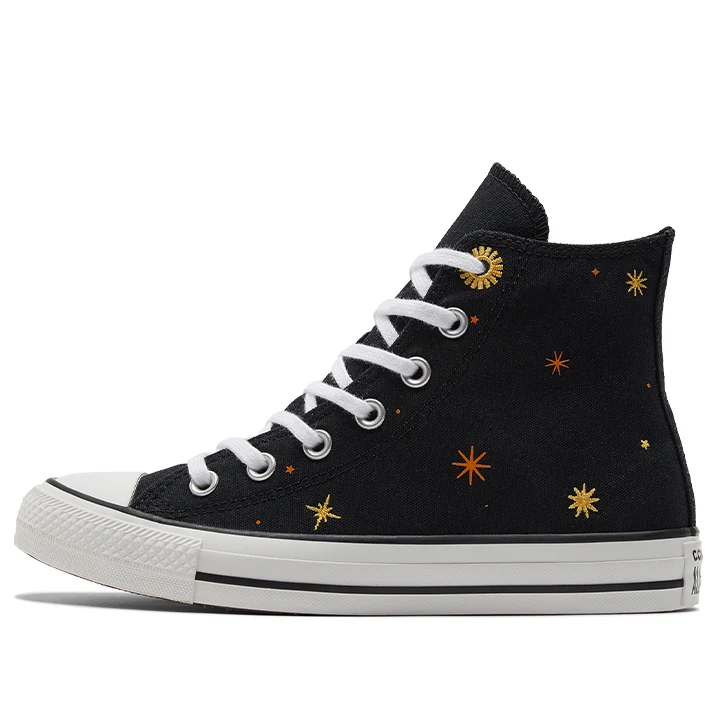 (WMNS) Converse Chuck Taylor All Star 'Black Yellow' A02885C