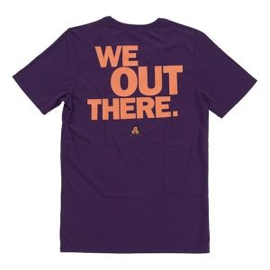 Nike x ACG Back Printing Short Sleeve Purple AQ3951-537