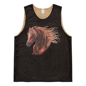 Supreme SS23 Week15 Mustang Reversible Basketball Jersey 'Black' SUP-SS23-255