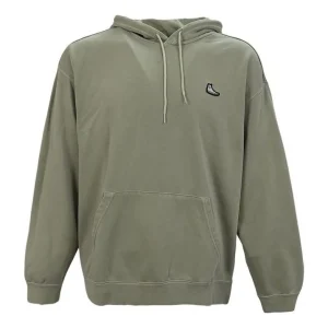 Converse Go To Embroidered Sneaker Patch Hoodie Asia Sizing 'Green' 10025456-A05