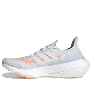 (WMNS) adidas Ultraboost 21 'White Glow Pink' FY0396