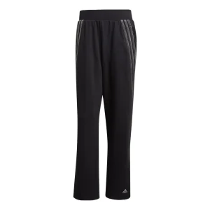 (WMNS) adidas Wide Pants Asia Sizing 'Black' H25081