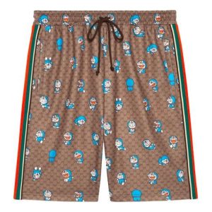 Gucci x Doraemon GG Shorts 'Beige' 654940-XJDEX-2138