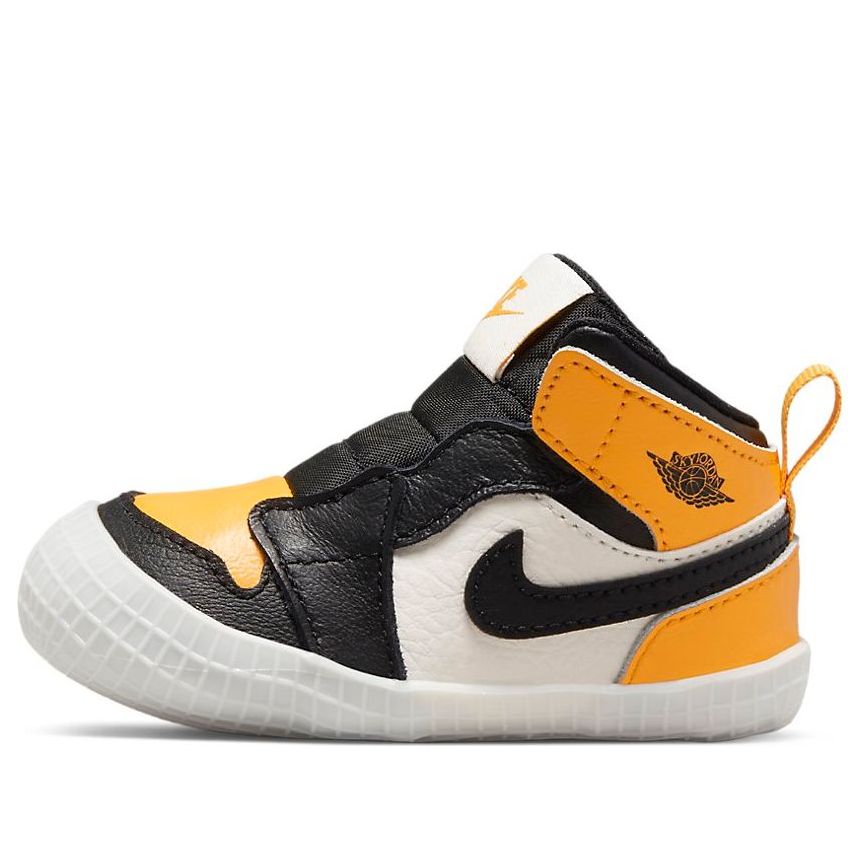 (TD) Air Jordan 1 Crib Bootie 'Yellow Toe' AT3745-711