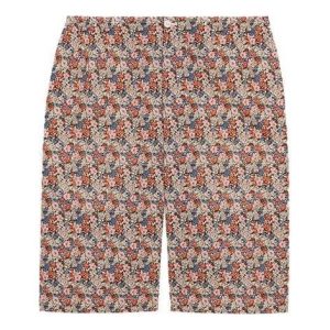 Gucci x Liberty London Floral Cotton Shorts 'Red Pink Green' 636592-ZAFKZ-6190
