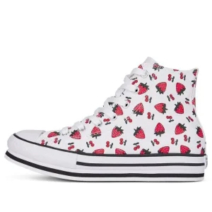 (GS) Converse Chuck Taylor All Star Platform Eva High 'White Red' 668016C