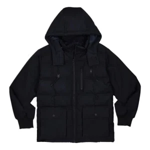 Converse Down Mid Jacket Asia Sizing 'Black' 10019986-A02