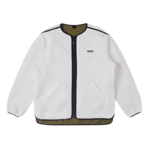 Converse Sherpa Transitional Jacket Asia Sizing 'White Black' 10025263-A02