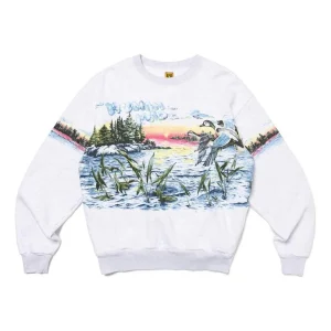 HUMAN MADE Hunting Sweatshirt 'Grey' HM26CS025