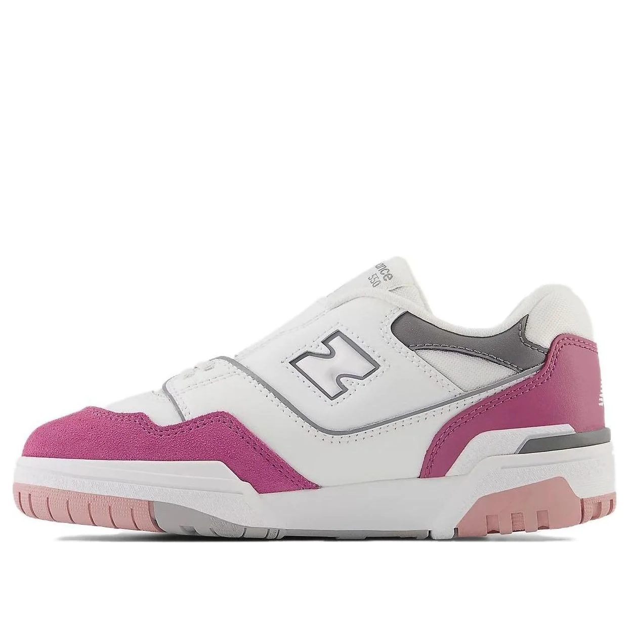 (PS) New Balance 550 Bungee Lace with Top Strap 'White Pink Moon' PHB550CK
