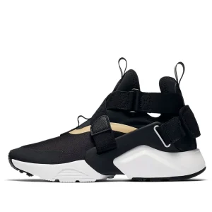 (GS) Nike Huarache City 'Black Metallic Gold' AJ6662-005