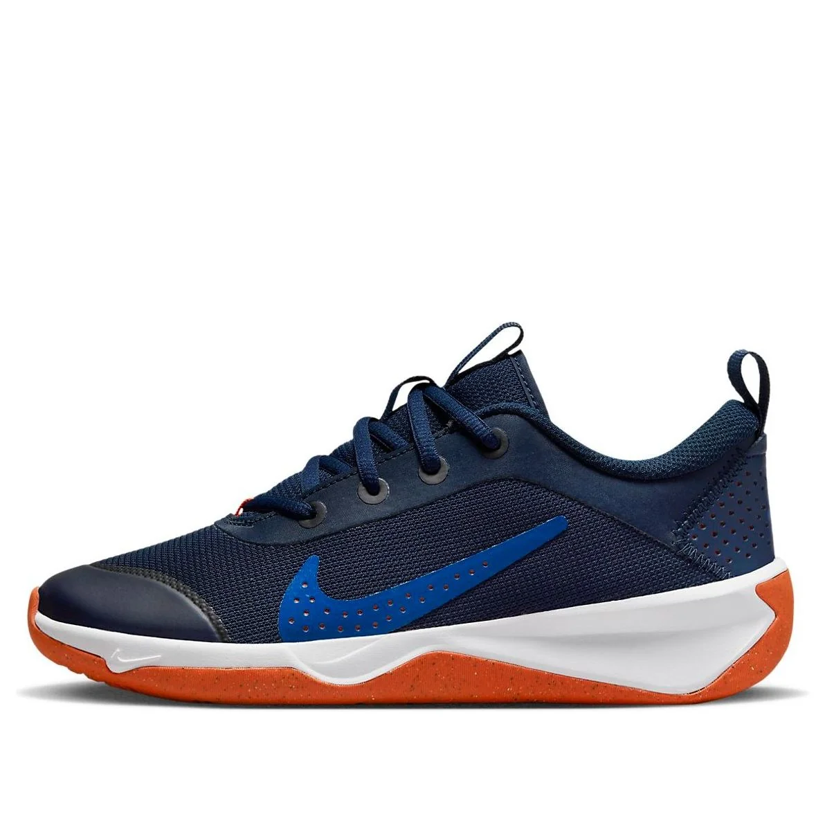 (GS) Nike Omni Multi-Court 'Midnight Navy Safety Orange' DM9027-400