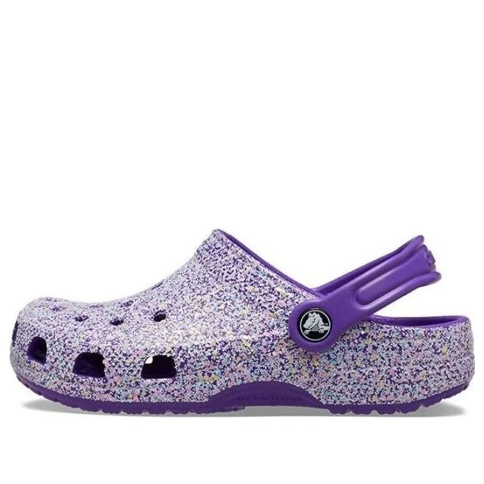 (PS) Crocs Classic Glitter Clog 'Purple' 206993-573