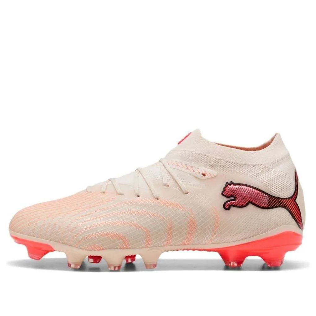 (WMNS) PUMA Future 9 Pro FG/AG 'Sugared Almond White Ultra Red Black' 109182-01