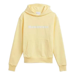 adidas x Pharrell Humanrace Logo Hoodie 'Yellow' H46993