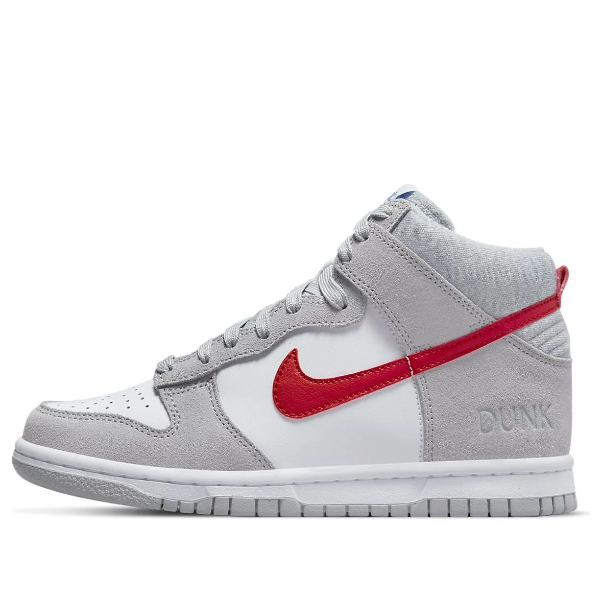 (GS) Nike Dunk High SE 'Athletic Club - Light Smoke Grey Gym Red' DH9750-001