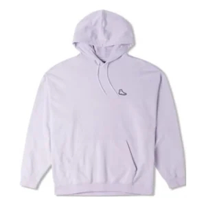 Converse Go To Embroidered Sneaker Patch Hoodie Asia Sizing 'Light Purple' 10025456-A06